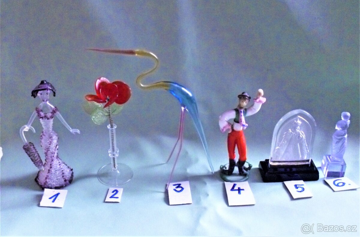 Skleněné sošky - 6