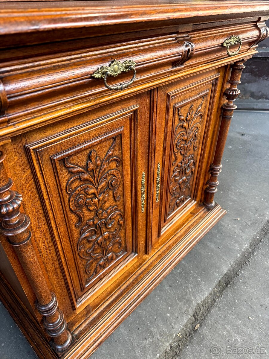 Starožitný příborník / kredenc (132019) - 6