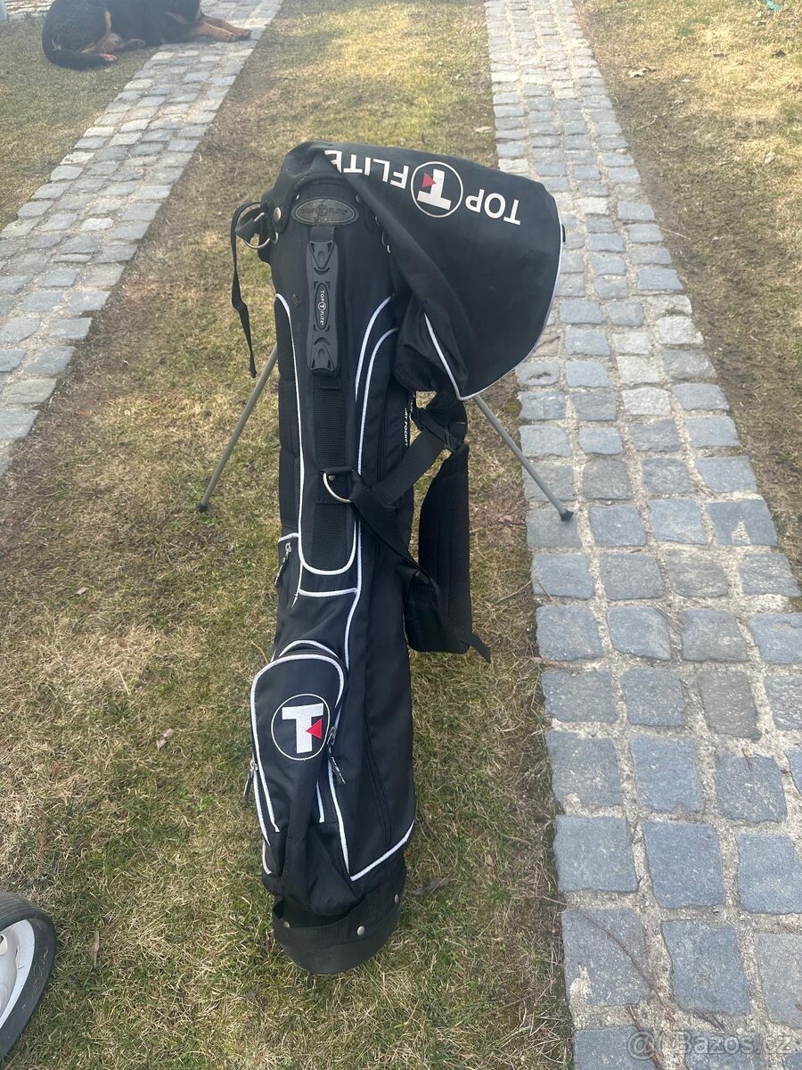 Golfový set, hole, bag, vozík - 6