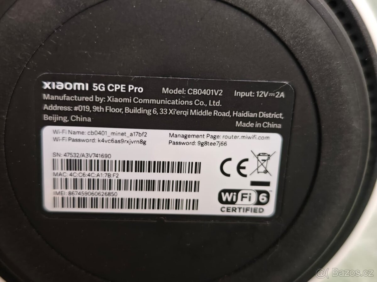 Router Xiaomi 5G CPE Pro - 6