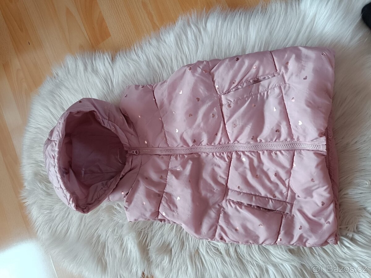 Dívčí bundy jaro-podzim a vesta - 6