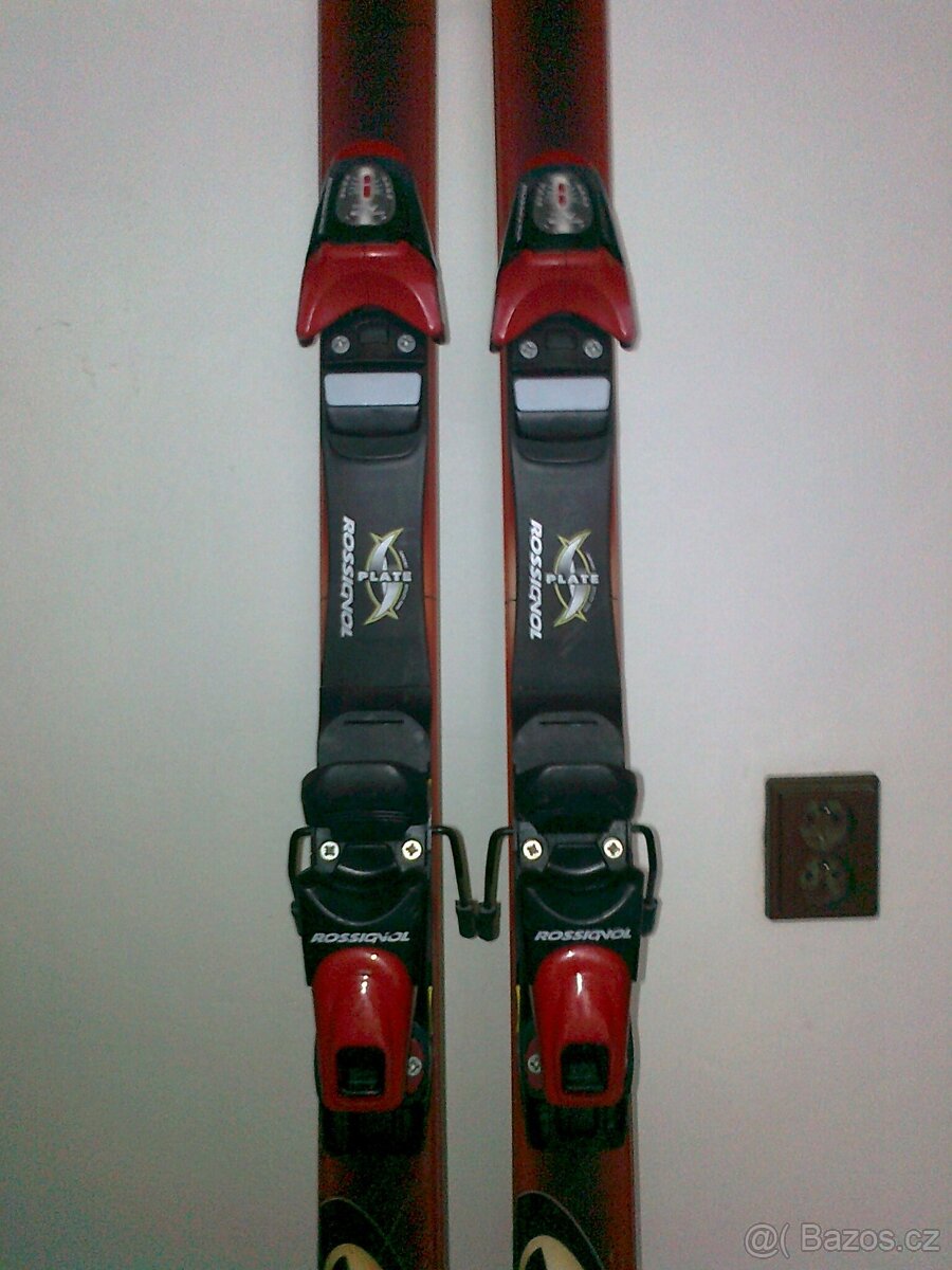 Lyže, sjezdové, sjezdovky, 5 párů, různé - 6