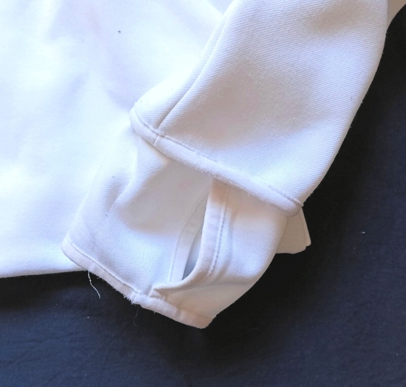 KVALITNÍ BÍLÁ MIKINA-ADIDAS, CLIMA LITE - vel. S/36 . - 6