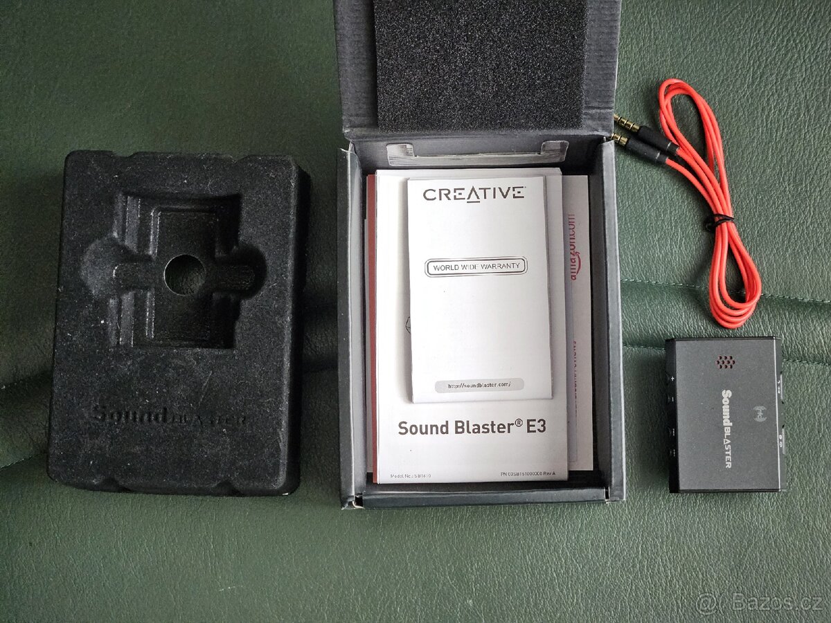 Bluetooth zesilovač na sluchátka Creative Sound Blaster E3 - 6