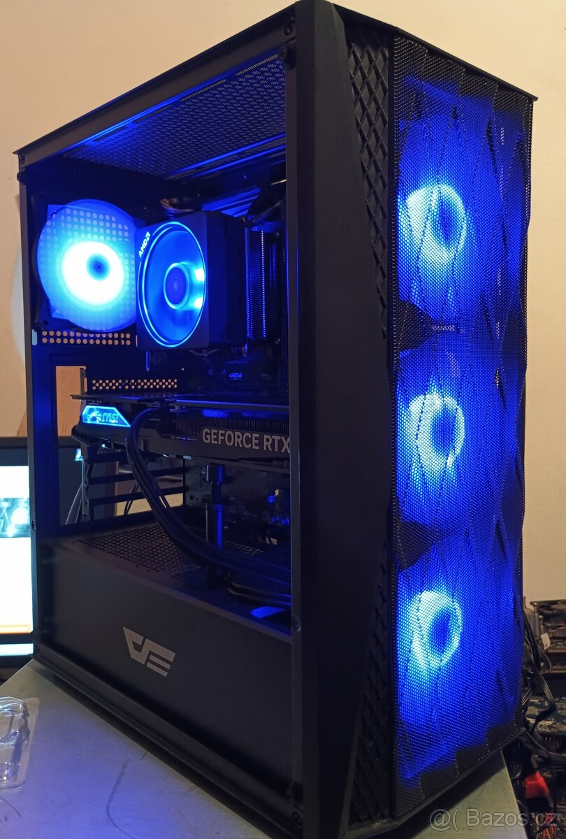 Ryzen 5 3600 12vláken,RTX 4060Ti,32GB,1TB m.2, WIN11,500W - 6