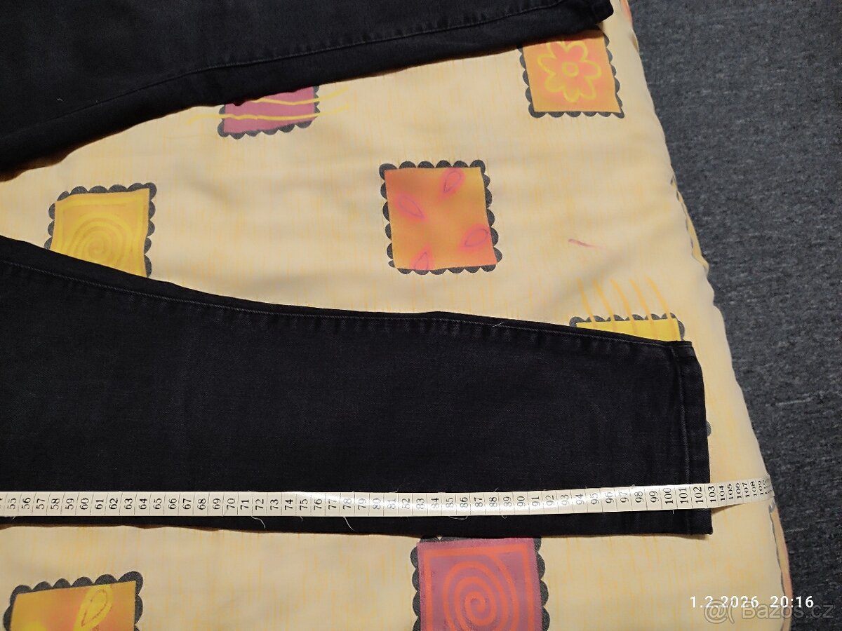 Dámské džíny vysi pas xl - 6