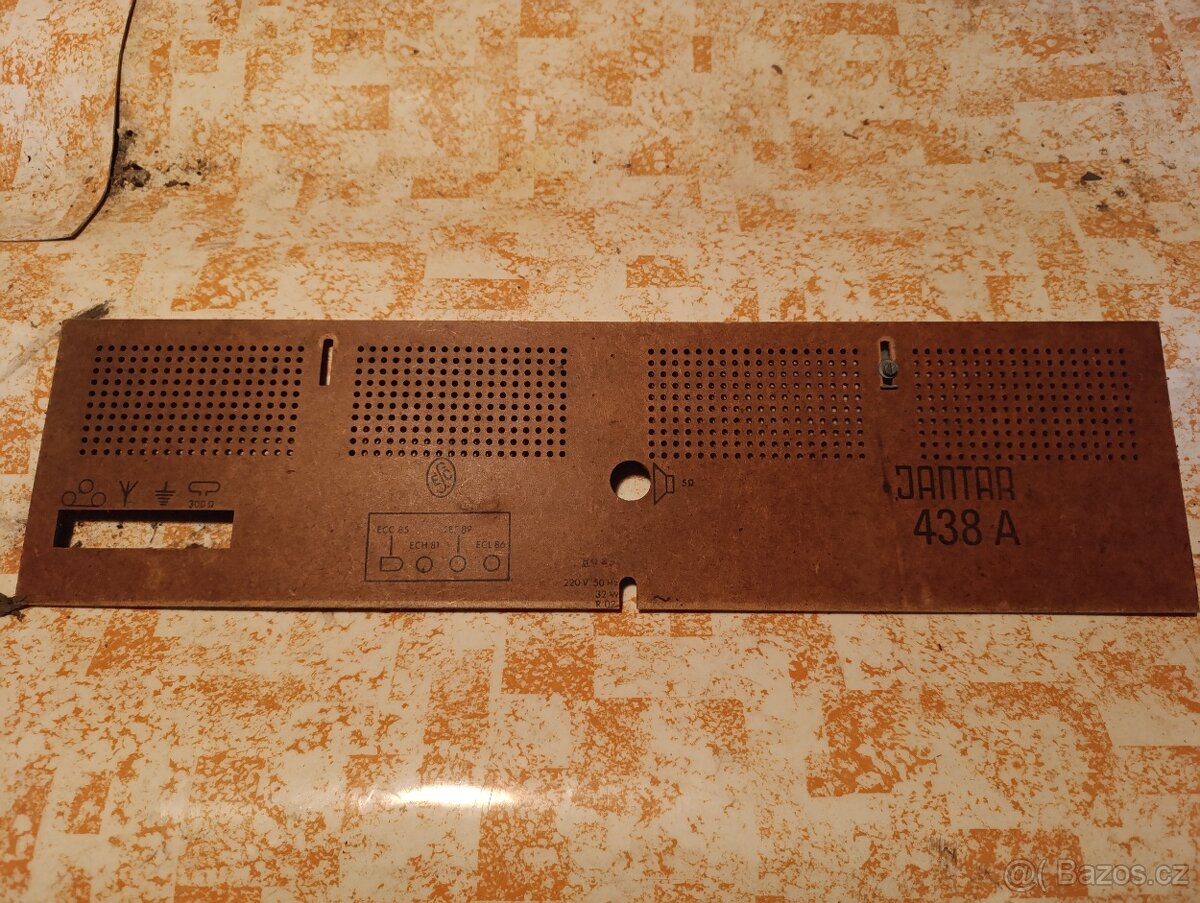 zadní kryty na historická radia - 6