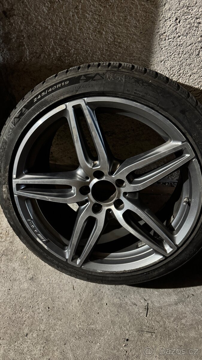 Alu Mercedes AMG R19 dvourozměrné zimní - 6