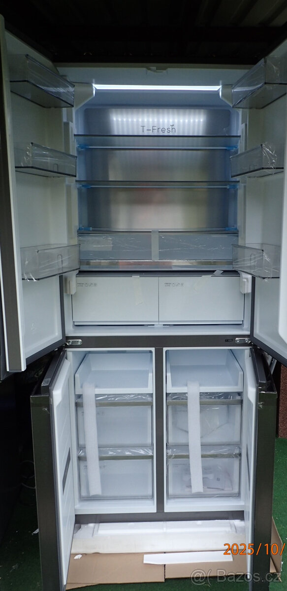 Americká lednice TCL RC456CXE0 nové čti... - 6