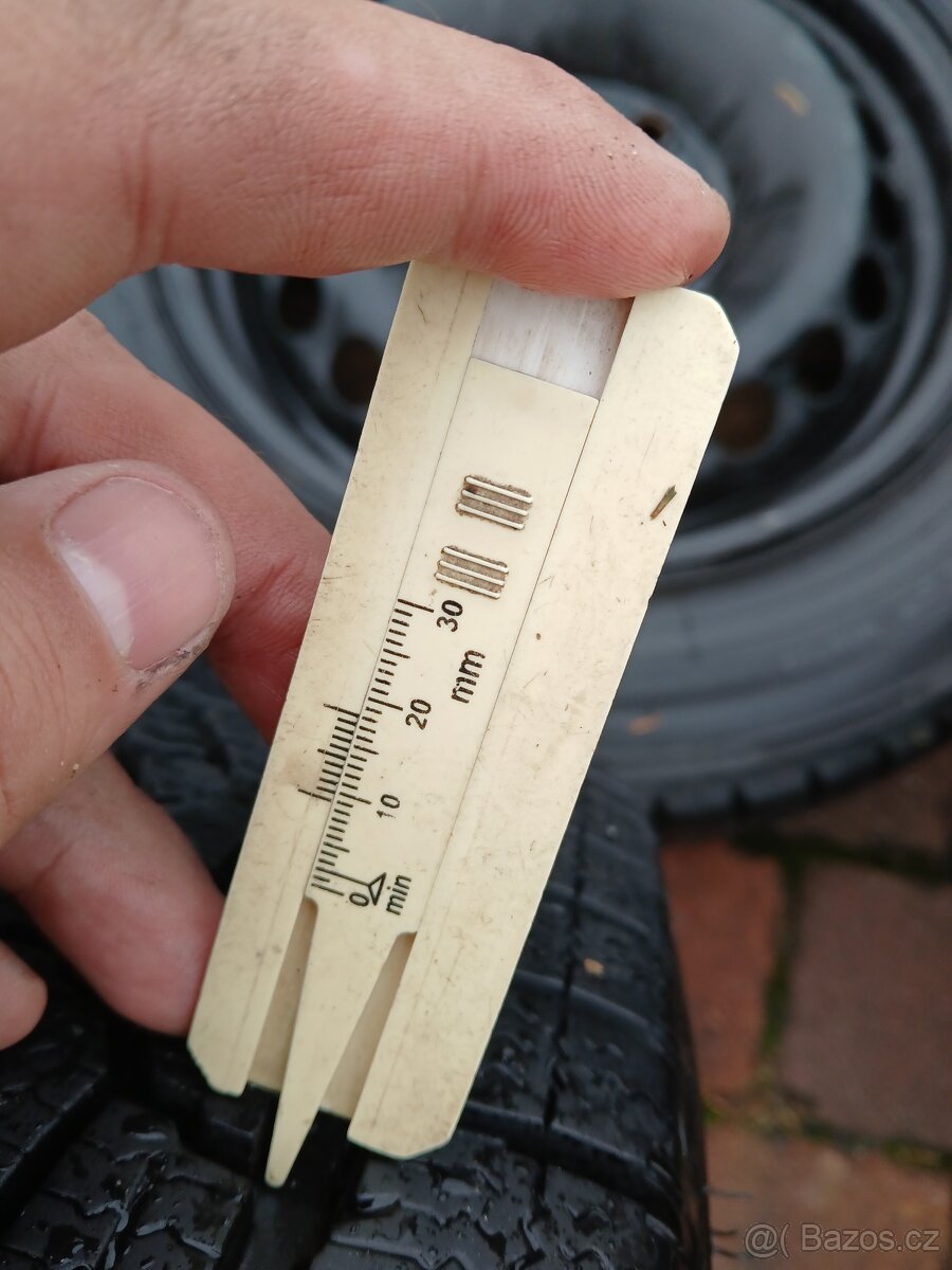 Plechová kola,sada,5x120,ET51,FIRESTONE,215/65 R16C,2x10/2x7 - 6