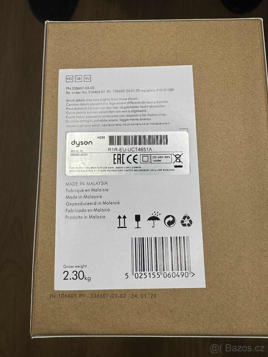 Dyson Superosnic fén na vlasy - 6