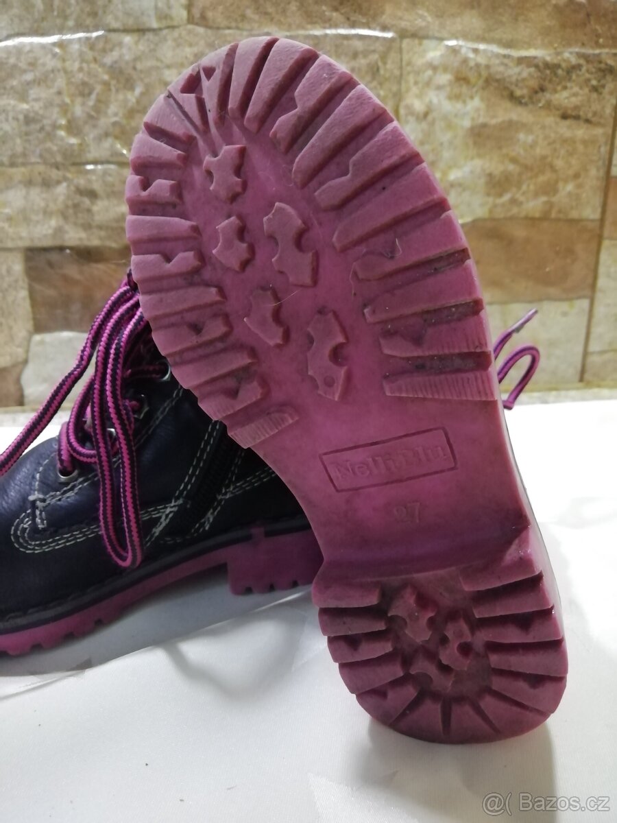 Dětské boty NELLI BLU vel. 27 - 6