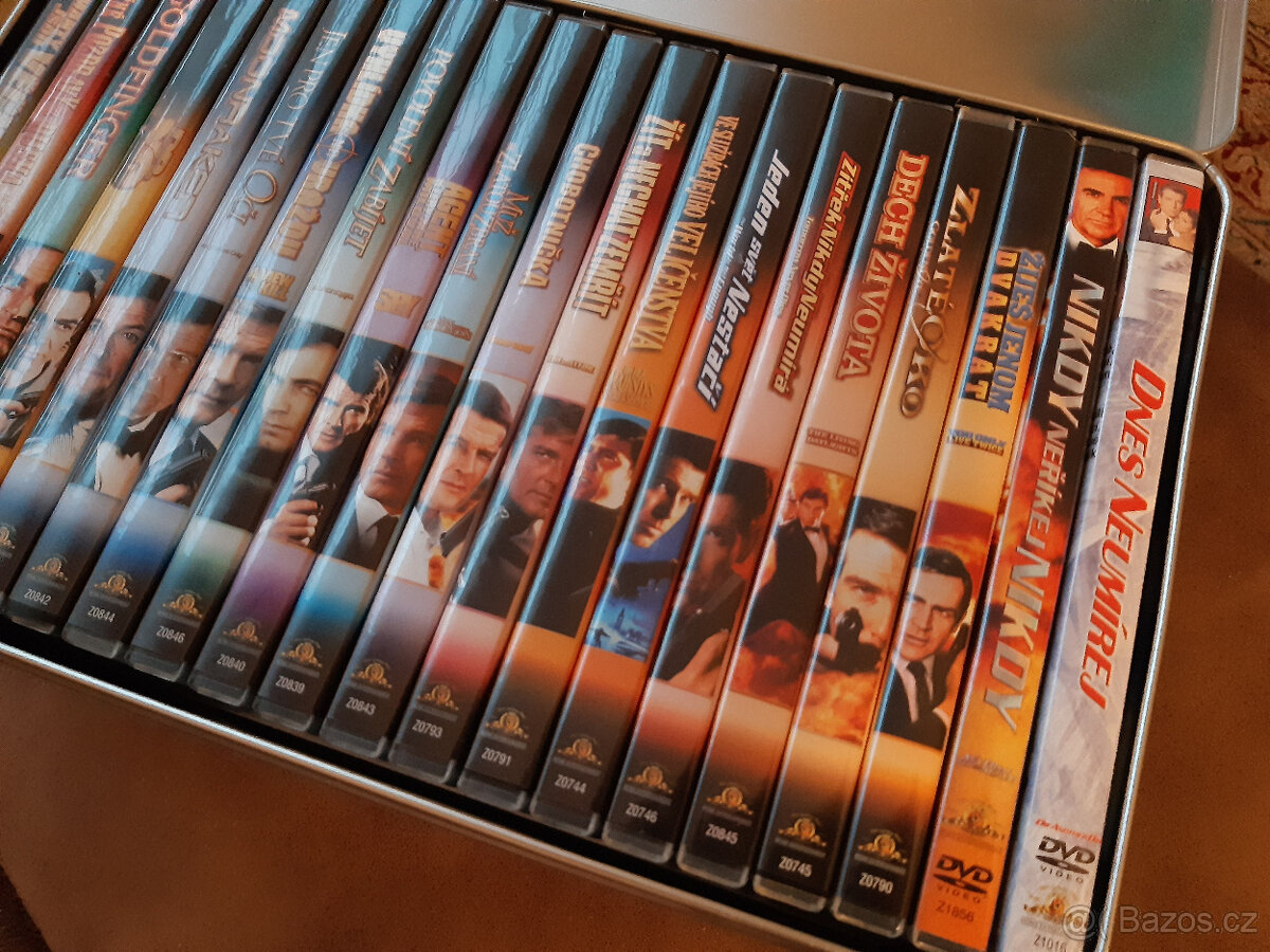 Dárková kolekce 20 ks DVD James Bond - 6