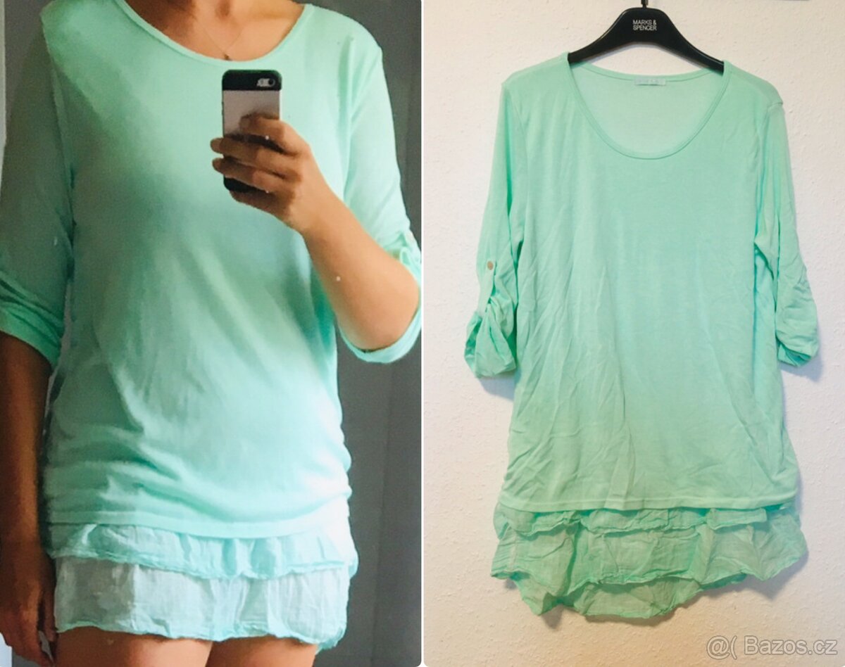 Dámské šaty s dlouhým rukávem, vel. L, XL, XXL - 6