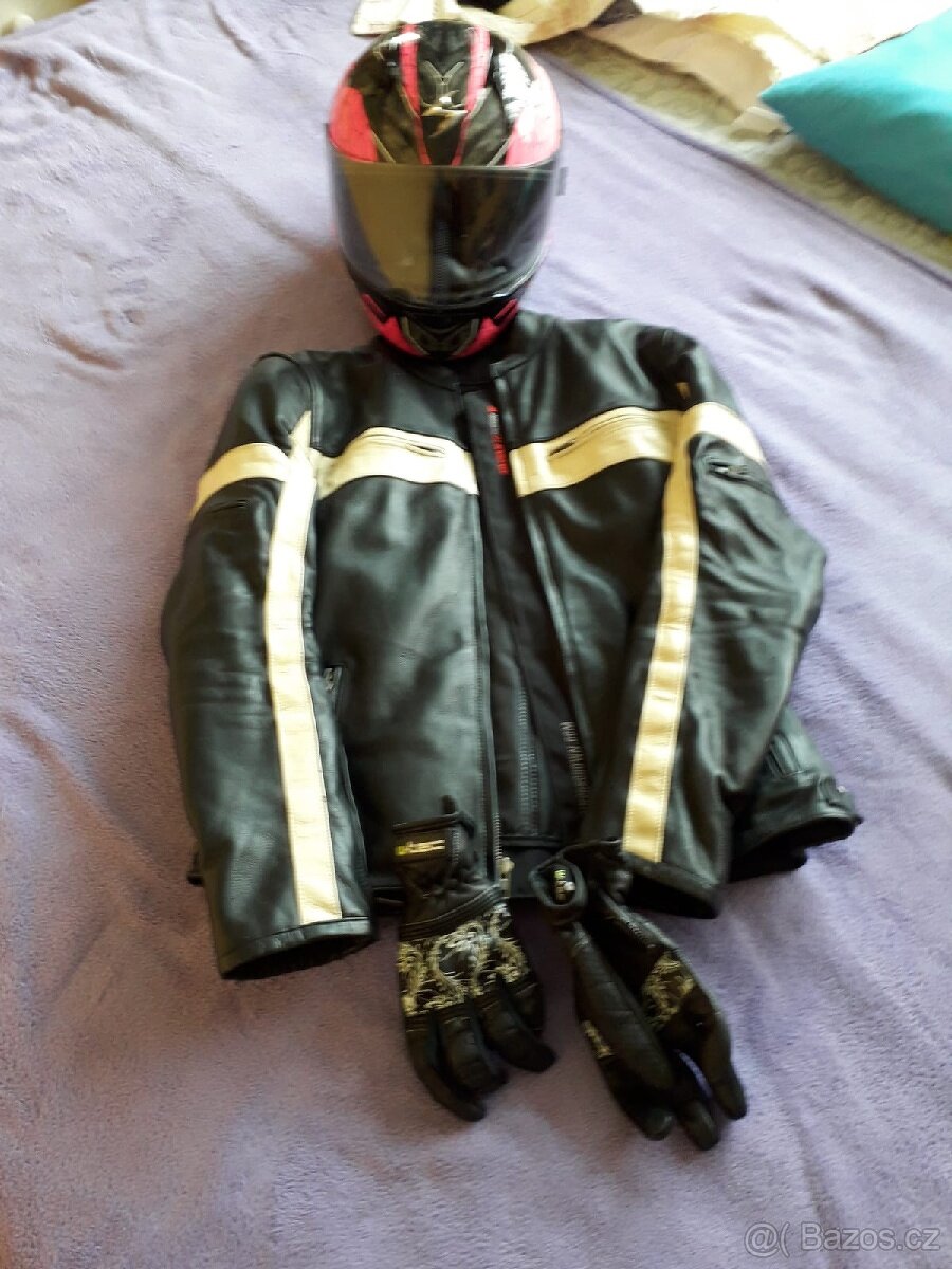 Moto oblečení žena včetně helmy - 6