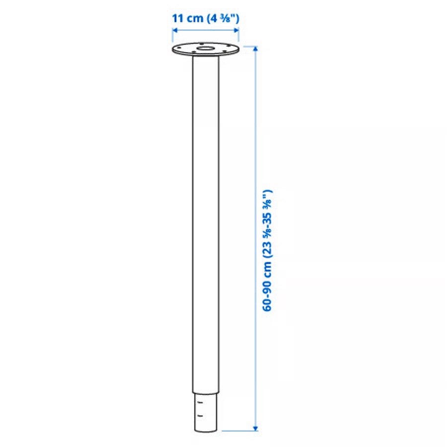 NASTAVITELNÉ NOHY KE STOLU 4 KS NA PRODEJ - 6
