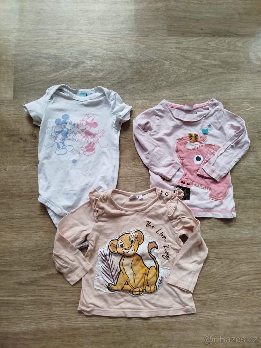 Balíček dívčího oblečení, velikost 74/80 - 6