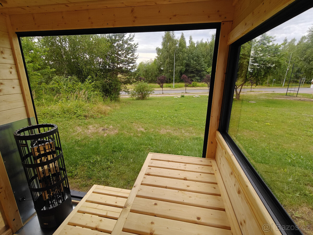 Saunový domek Diamant s odpočívárnou - 6