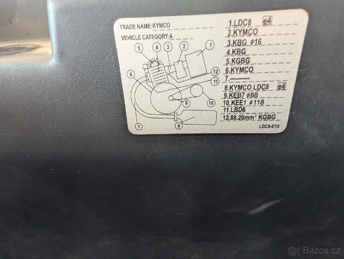 Skútr KYMCO Agility 50 - 6