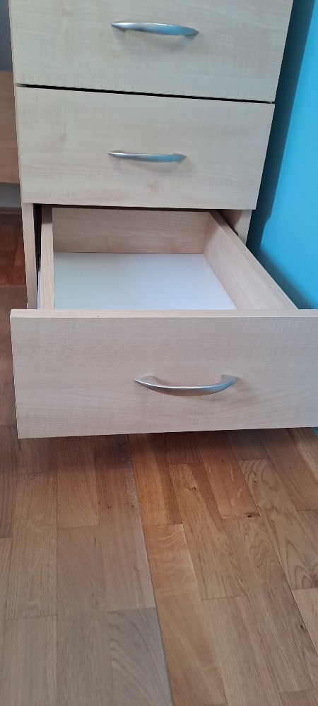 Psací stůl 140x60 cm + 2x úložný prostor - 6