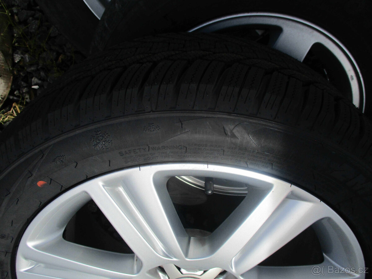 AUDI ALU kola 7,5x17ET45 s pneu 235/45 R17 97H XL - 6