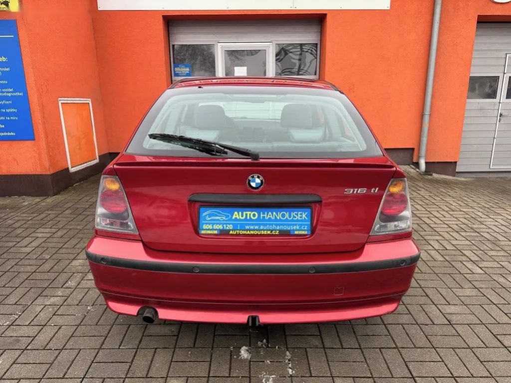 BMW Řada 3, 316Ti 85KW automat,nová TK - 6