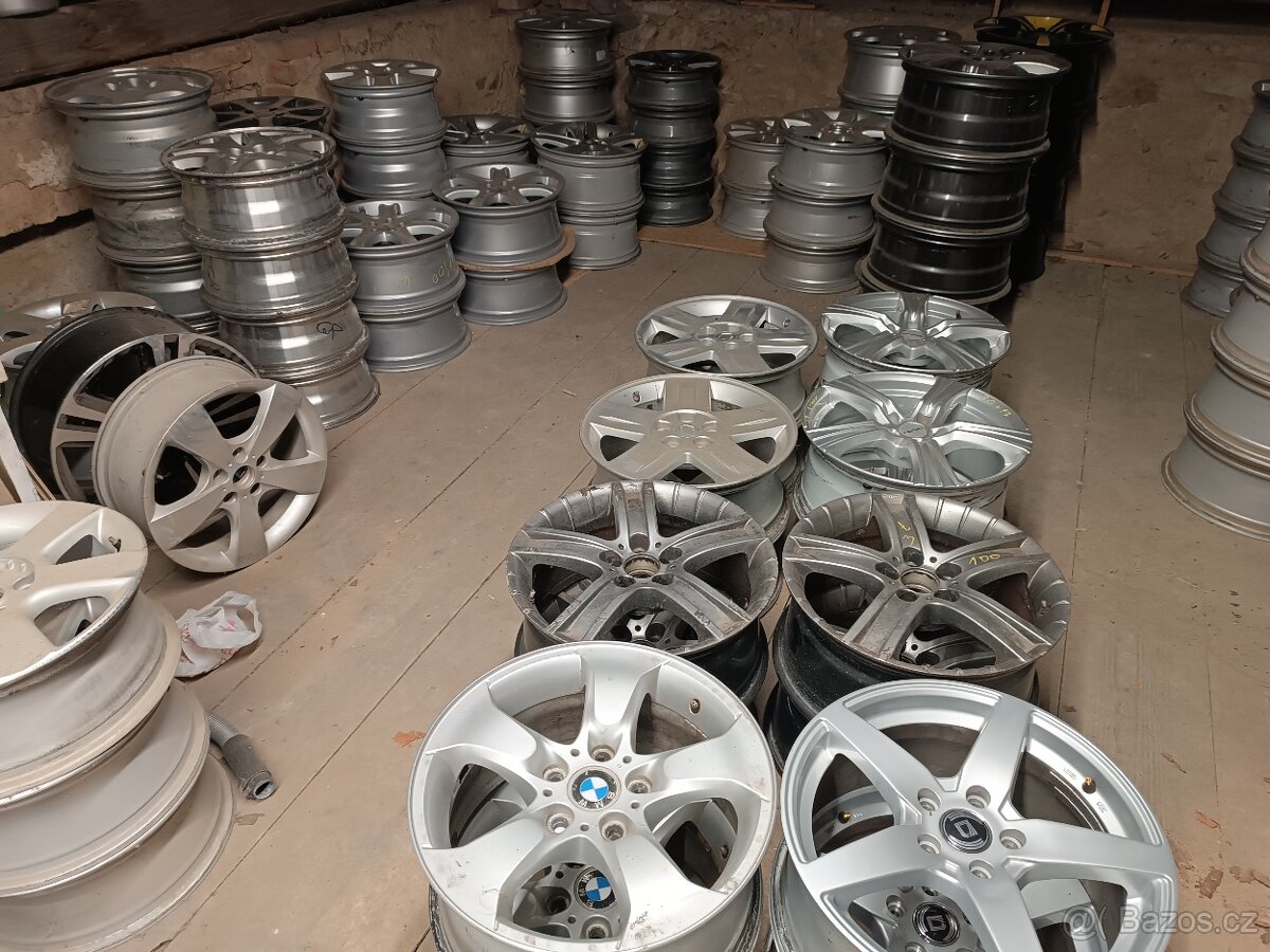 ALU KOLA-PNEU NA RŮZNÉ VOZY 13-14-15-16-17-18-19-20-21 - 6