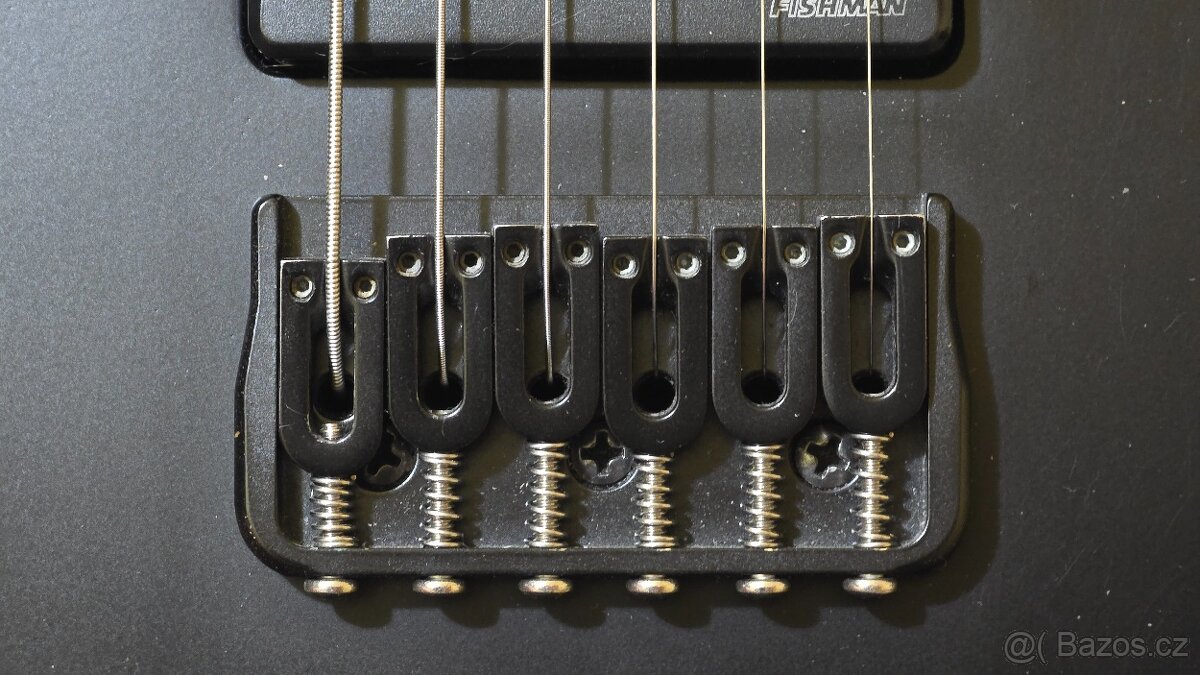 Schecter C-1 SLS Evil Twin, Satin Black - 6