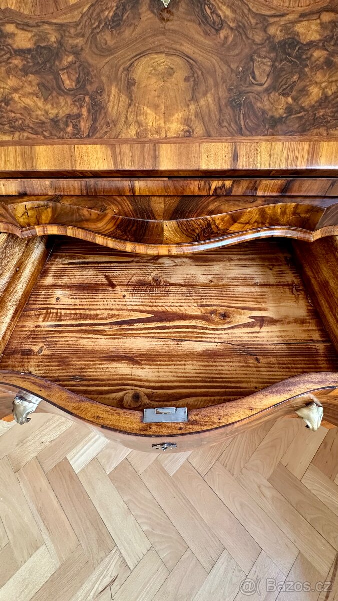 Empírová komoda a skříň - 6