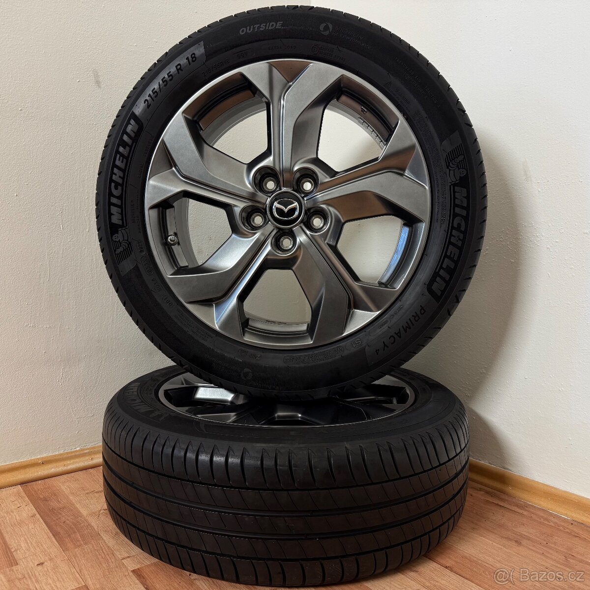 MAZDA CX-30 5x114,3 R18 ET45+LETNÍ 215/55R18 7mm - 6