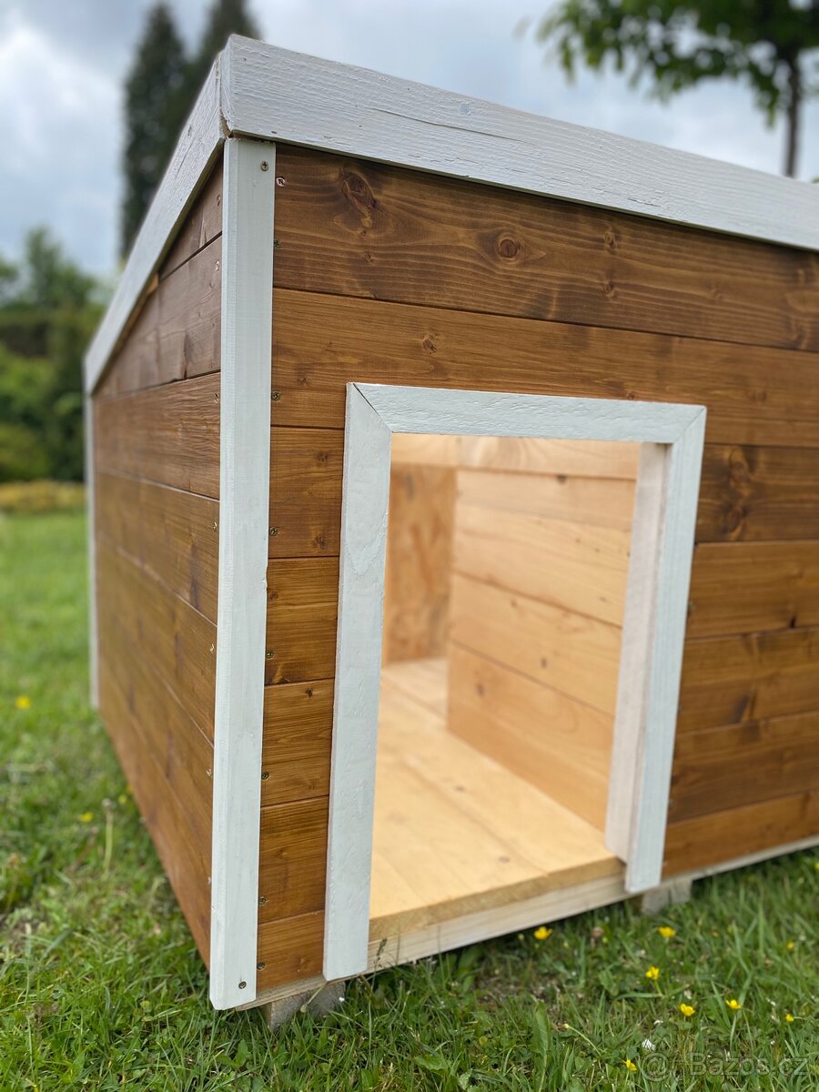 Bouda pro psa, zateplená XL - 6