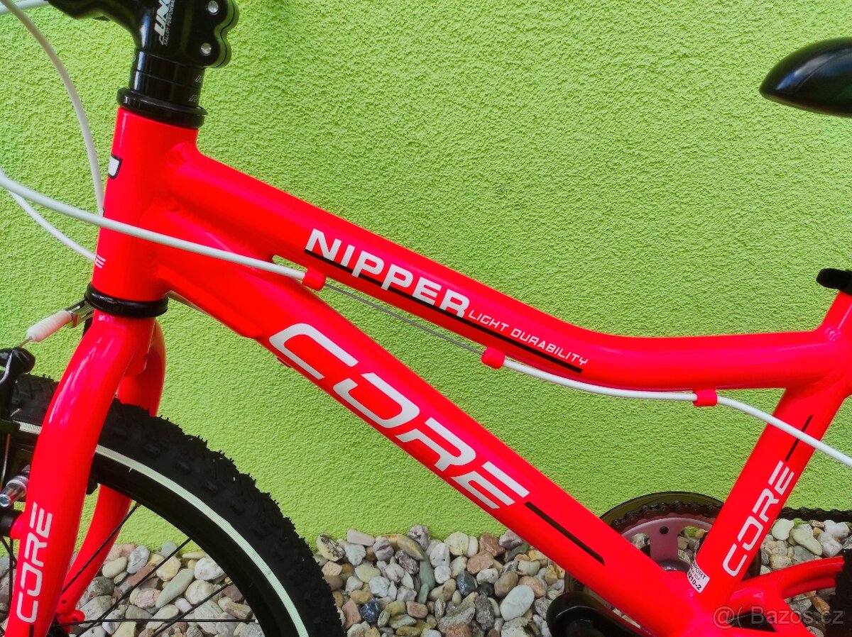 Značkové kolo CORE NIPPER 20" (růžová neonová) - 6