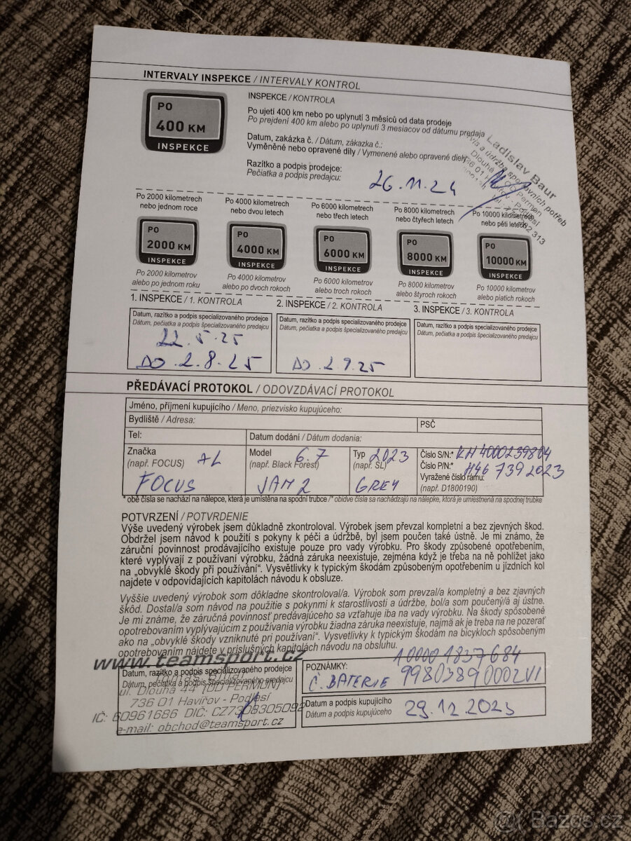 Elektrokolo Focus Jam2 6.7 - 6