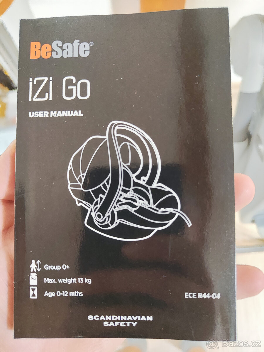 Dětská autosedačka - vajíčko Besafe Izi Go - 6