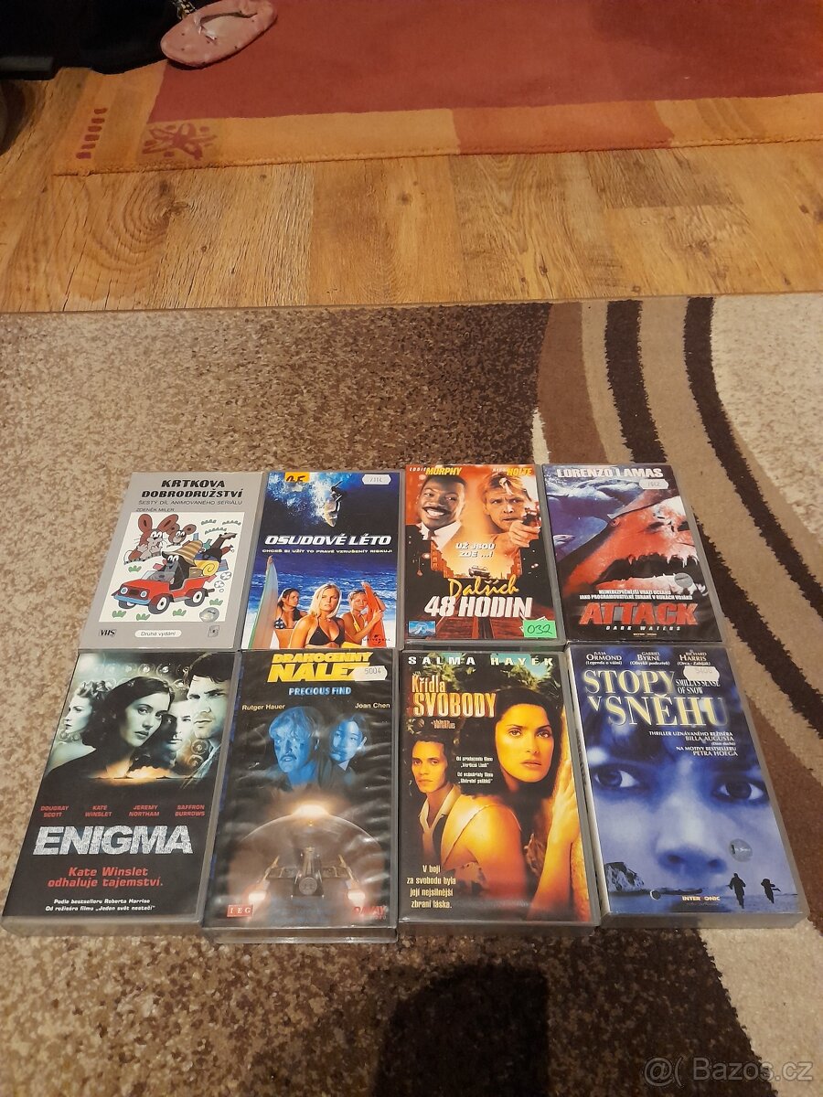 Prodám VHS kazety 16ks - 6