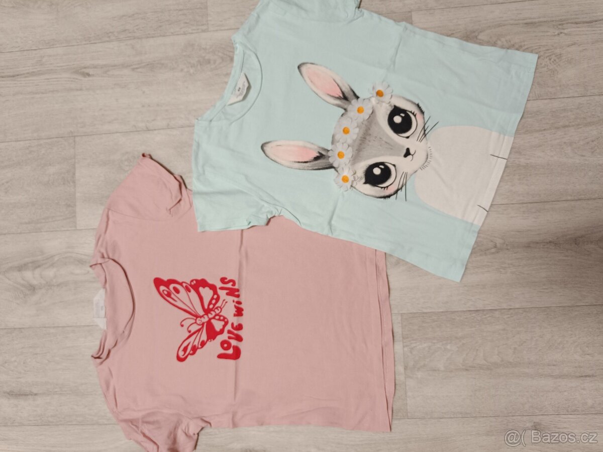 Různá trička vel. 134-140 - 6