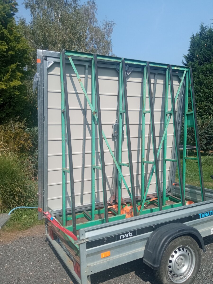 Dvoukřídlé garážová vrata 2,4x2m - 6