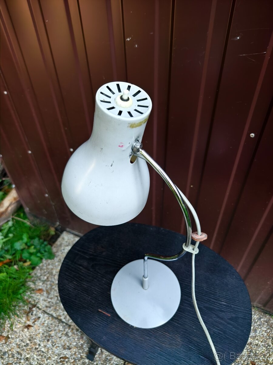 Retro stolní lampa Josef Hůrka - 6