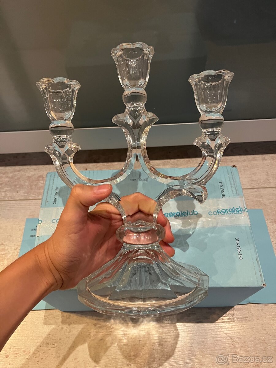 Křišťálový svícen Bohemia - 6