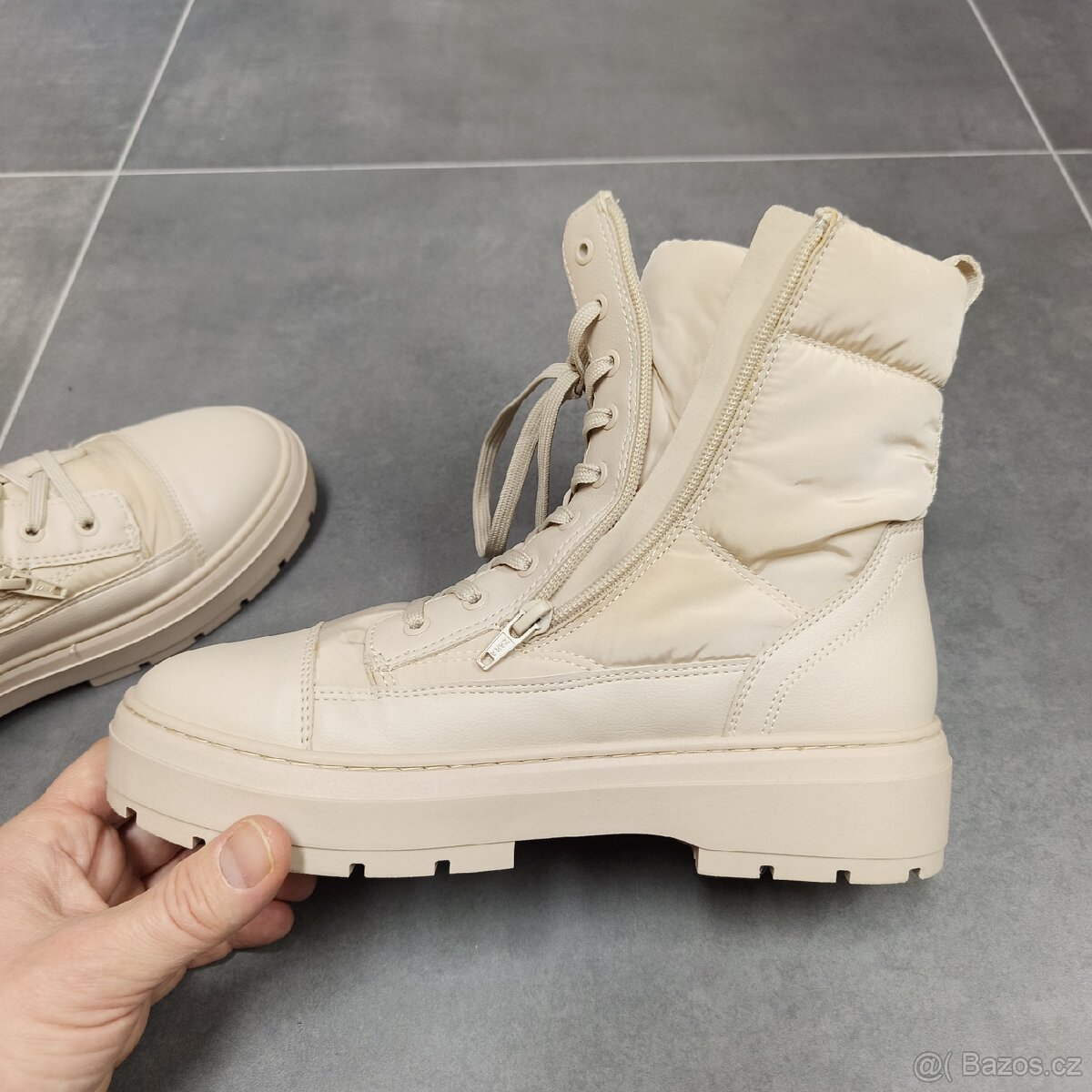 Dámské zimní nenošené boty, teplá výstelka, vel.39 - 6