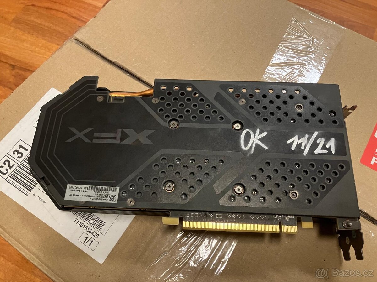XFX Radeon RX 580 GTS XXX Edition OC+ 8GB GDDR5 - 6