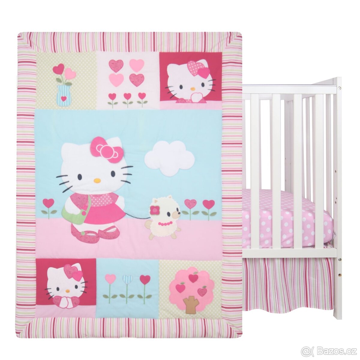 Hello Kitty souprava na postýlku - 6