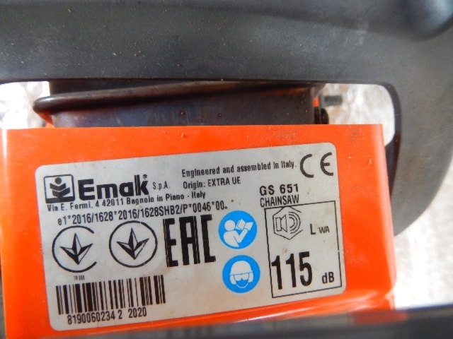 Motorová pila Oleo Mac GS 651, málo používaná, funkční. - 6