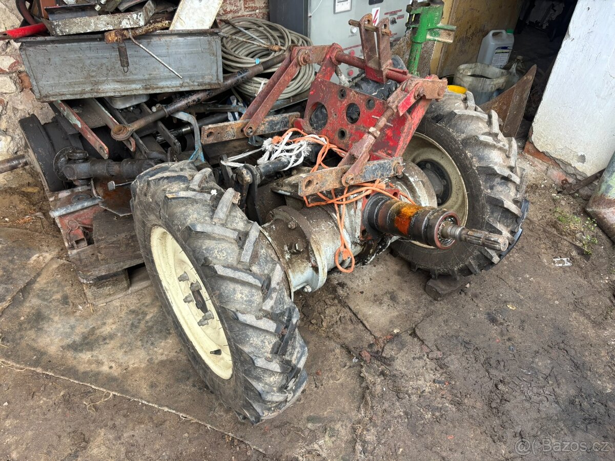 Náhradní díly malotraktory MT8, TZ4K14, TK14 - 6
