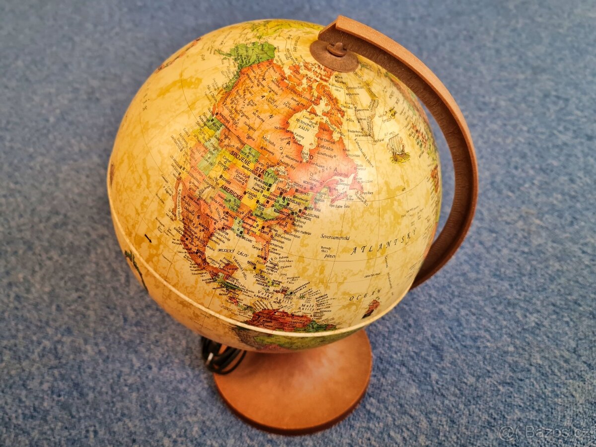 Svítící glóbus Marco Polo - 6