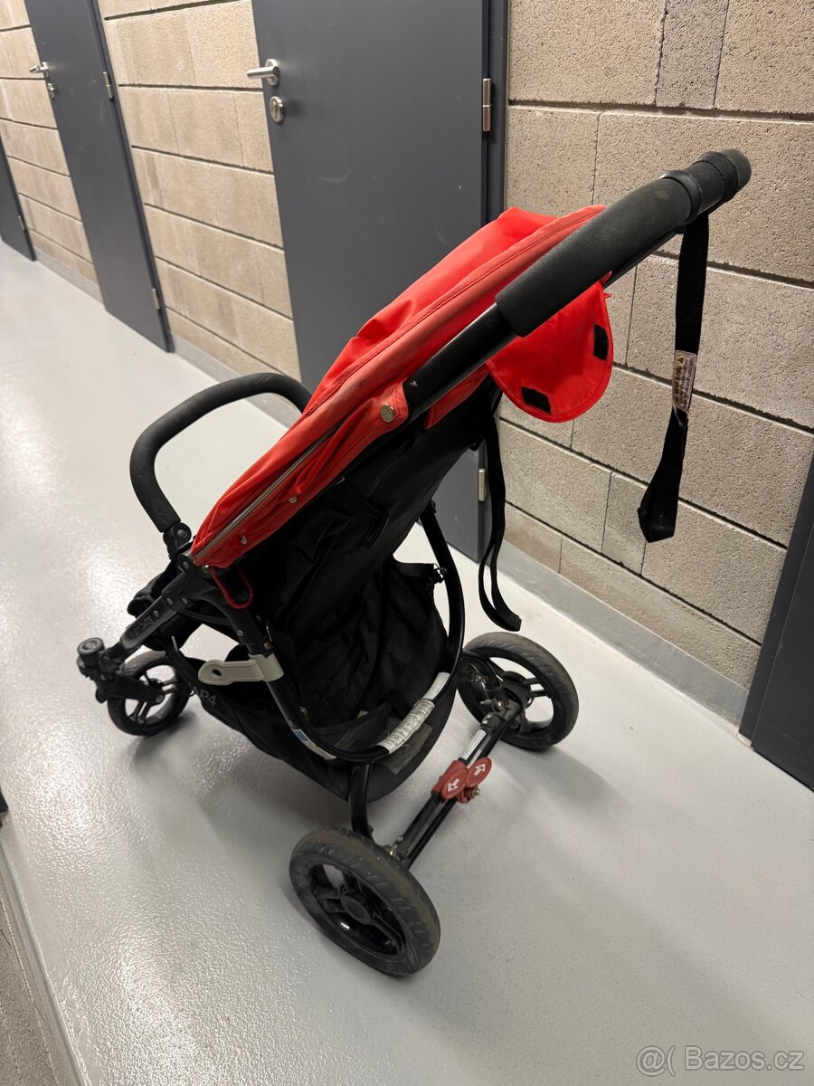 Kočárek Valco Baby Snap 4 (Red/Black) - 6