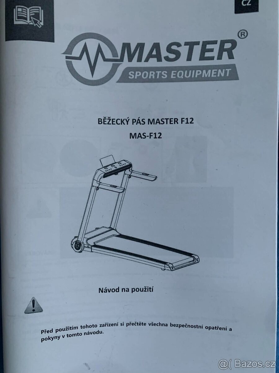 Běžecký pás MASTER F-12 - 6