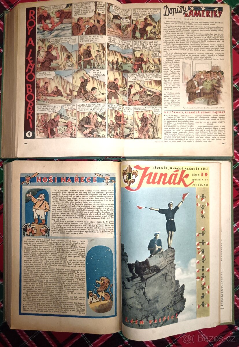 Časopisy 2x Junák 1947-1948. - 6