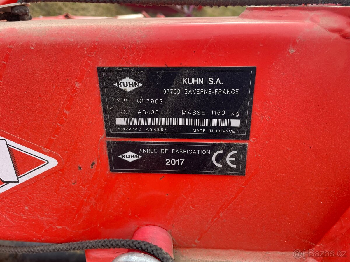 Prodám obraceč sena KUHN GF 7902 - 6