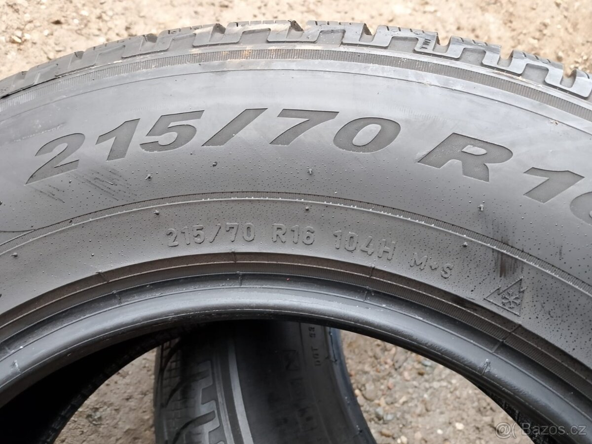 215/70/16 104h Pirelli - zimní pneu 2ks - 6